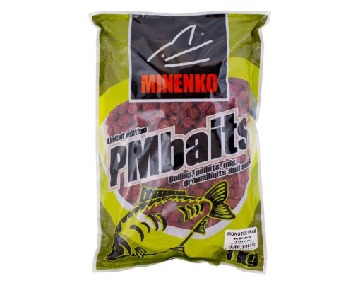 Пеллетс MINENKO Monster Crab 10мм (1кг)