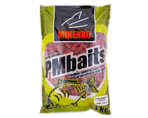 Пеллетс MINENKO Strawberry 10мм (1кг)