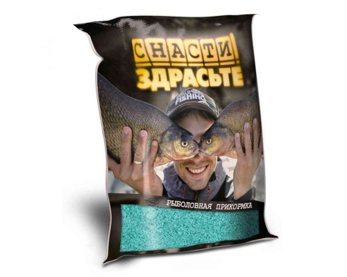 Прикормка «СНАСТИ ЗДРАСЬТЕ!» Синяя