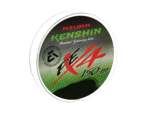 Шнур Azura Kenshin PE X4 150м #0.4 0.104мм