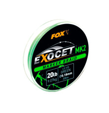 Шнур FOX Exocet MK2 Marker Braid 0.18мм Green