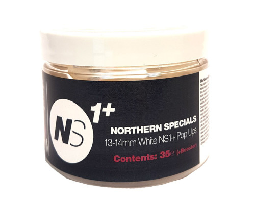 Бойлы CC Moore NS1+ Pop Ups White 13-14мм