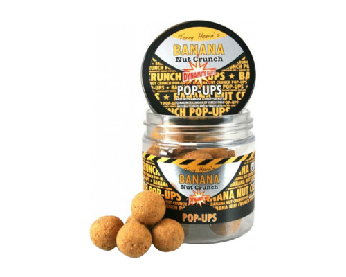 Бойлы Dynamite Baits Pop-Ups Banana Nut Crunch 20мм
