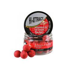 Бойлы Dynamite Baits Pop-Ups Hi-Attract Strawberry & Ice-Cream 20мм