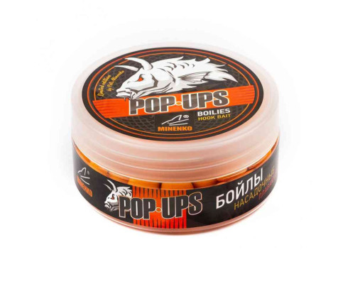 Бойлы плавающие MINENKO TUTTI-FRUTTI (Fluo) Pop-Up 14мм