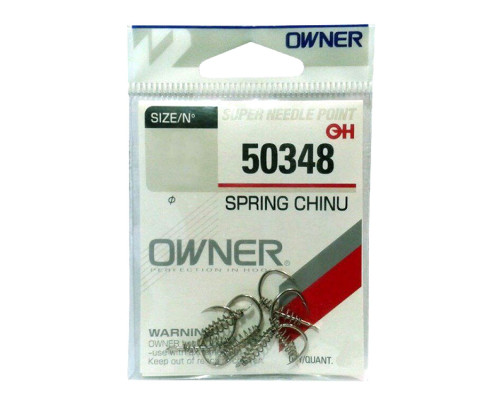 Крючки Owner Spring Chinu 50348 №01 White