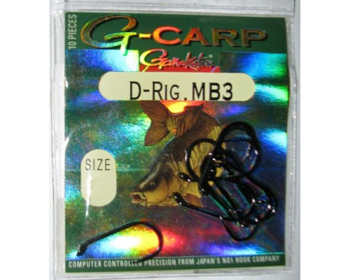 Крючок Gamakatsu G-Carp D-Rig MB-3 №2