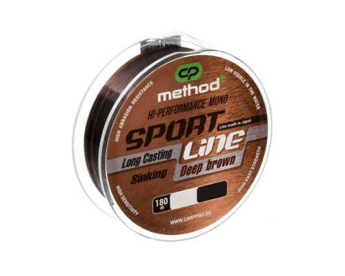 Леска Carp Pro Sport Line Method+ 180м 0.2мм