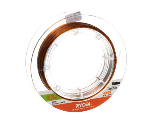 Леска Ryobi Fierce Brown 150м 0.235мм