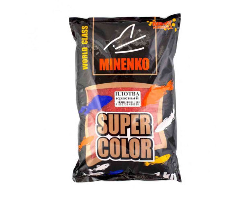 Прикормка MINENKO Super Color Плотва Красный