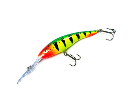Воблер Rapala Deep Tail Dancer 90мм Yellow Red Tiger