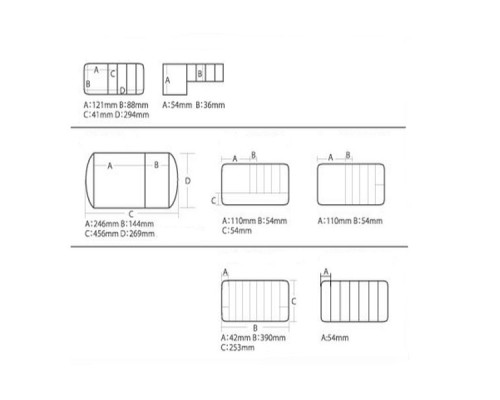 Ящик-станция Meiho большой VS-8050 Black