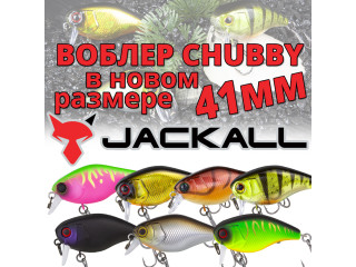 Воблер Jackall Chubby 41 - новинка!